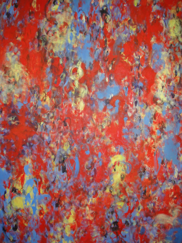 „Zinnober”, Öl auf Leinwand, 140x110 cm, 2012